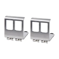 Linkwylan Adaptador Riel DIN 35mm – 2 Puertos Keystone Metálico