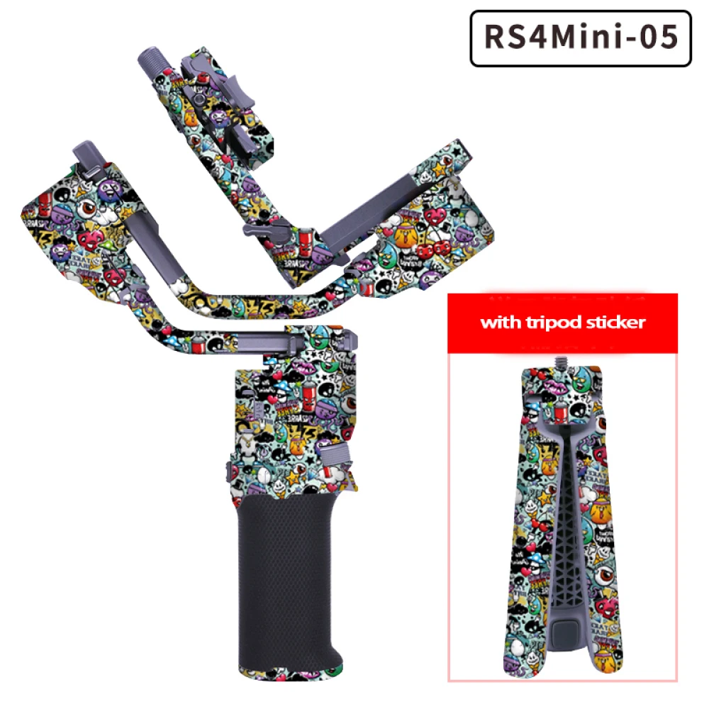 Piel para DJI RS4 Mini pegatinas de cardán para RONIN RS 4 Mini pegatina estabilizadora piel RS4mini película protectora envolvente - imagen 5