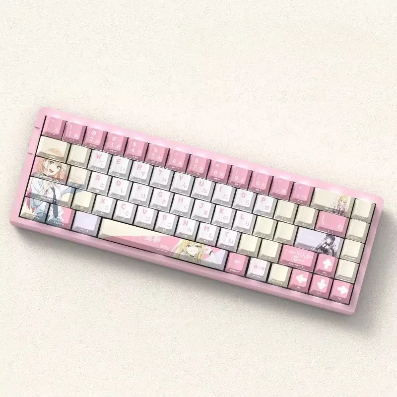 Enfield XiDuoChuanHaiMeng teclas Cherry perfil transmisión PBTl sublimación personalizada dibujos animados Anime punto Keycap regalos jugadores - imagen 4