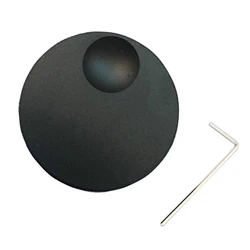 Perilla Potenciómetro Aluminium – Control Volumen Negro 32mm