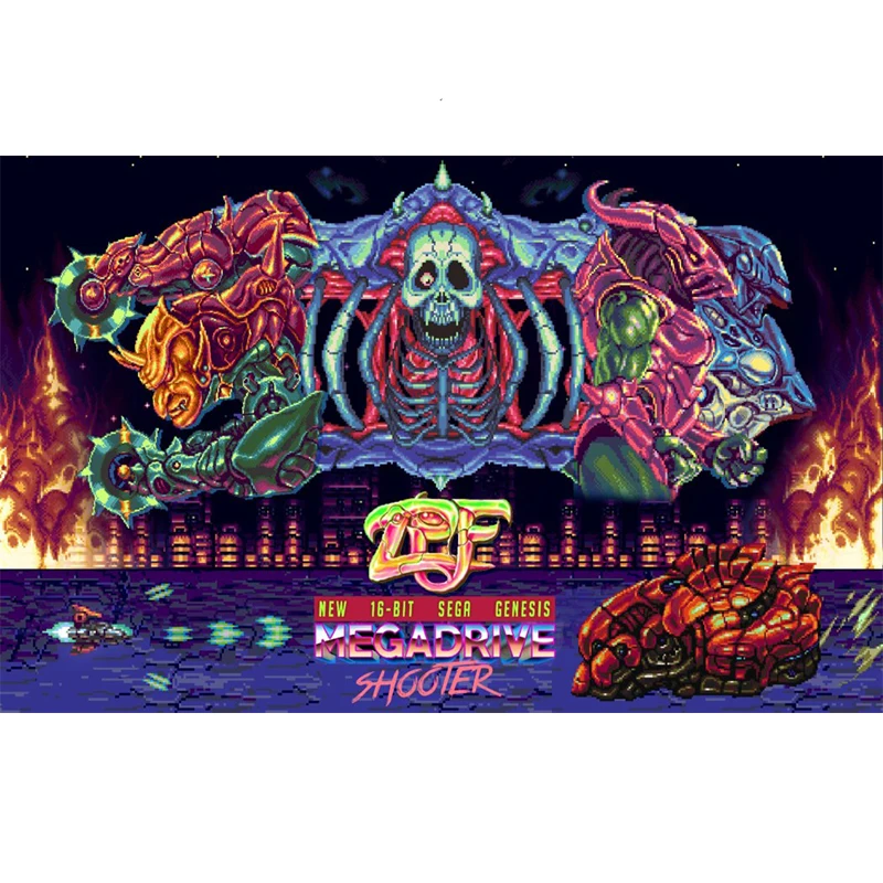 Tarjeta de juego MD ZPF de 16 bits para consola de juegos Mega Drive - imagen 4