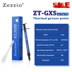 Zezzio ZT-GXS Pasta Térmica Silicona 14.8 W/mk – Alta Conductividad