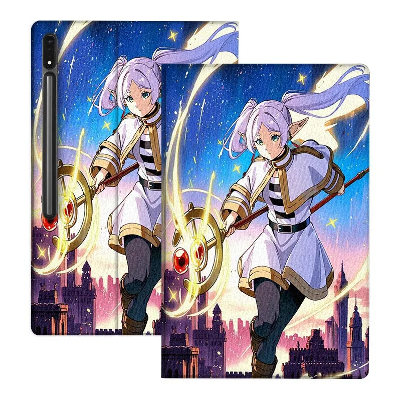Más allá de los viajes finales de Frieren para Samsung Galaxy Tab S7 S8 S9 S10 11 12,4 13,1 FE Plus Lite pulgadas funda para tableta - imagen 5