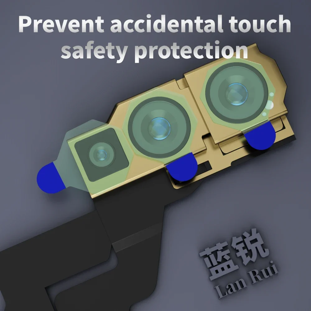 LANRUI S3 Protector de lente de 6mm/12mm 260 Uds para reparación de teléfonos móviles lente protección de luz azul herramienta antipolvo táctil antiaccidental - imagen 5