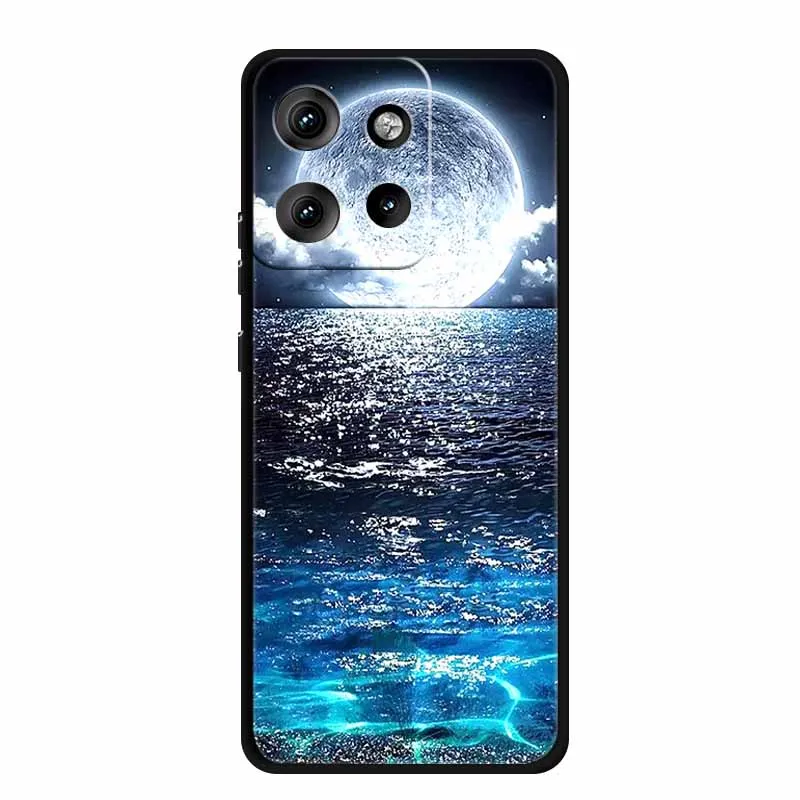 Para Motorola Edge 50 Neo funda animales silicona suave TPU fundas de teléfono contraportada para Motorola Moto S50 5G Protector de lobo nueva Coque - imagen 3