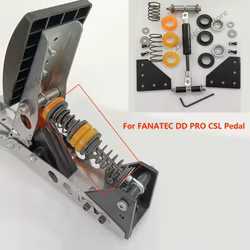 Kit Mod Pedales Fanatec DD Pro CSL – Amortiguación Ajustable