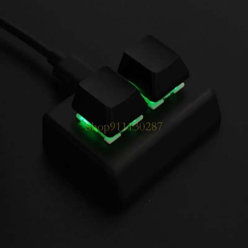 J1HC Programación Macro Teclado personalizado RGB 2 Copias Pegear Mini Button Wireless Macropad Gaming Keypad Mechanical - imagen 2