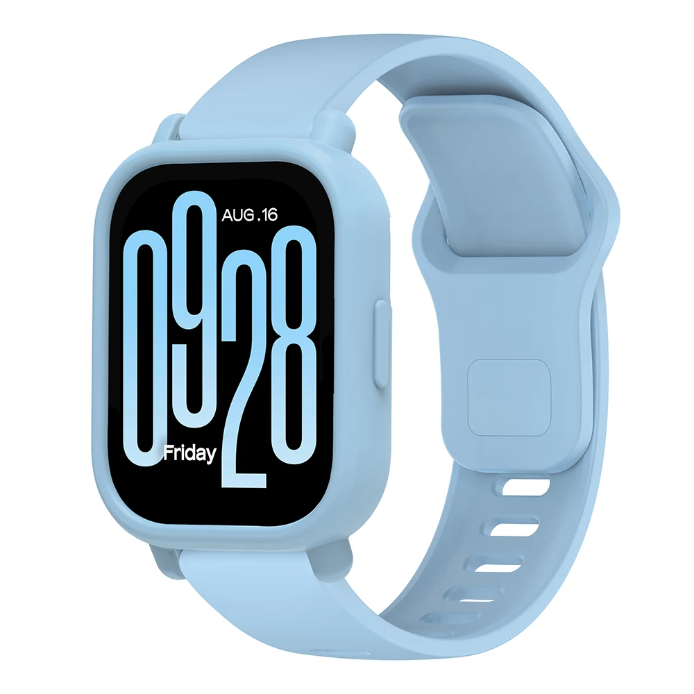 Correa de silicona para Redmi Watch 5 Active Smart Watch Band + funda protectora Shell - imagen 2