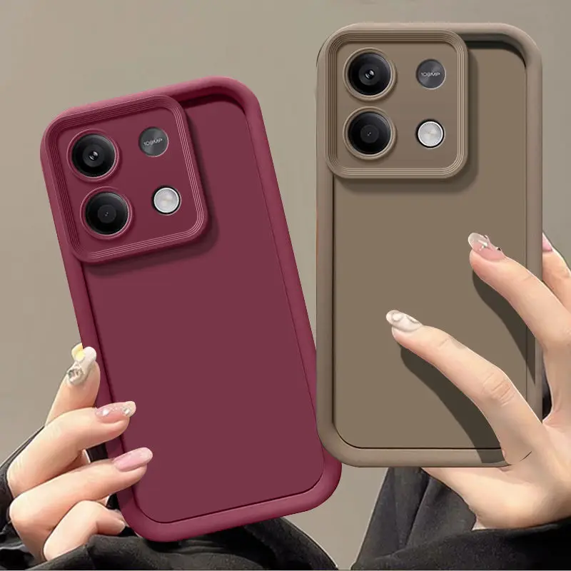 Funda de silicona suave para Xiaomi POCO M6 Pro 4G, carcasa protectora trasera para Xiaomi POCO M6 M6Pro M5S, carcasa completa para teléfono - imagen 5