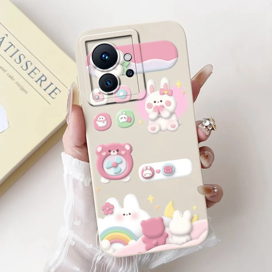 Funda de teléfono con dibujos animados para Infinix Zero Ultra / Zero 5G 2023 X6815C X6815D X6820, fundas de silicona suave a prueba de golpes, parachoques - imagen 5