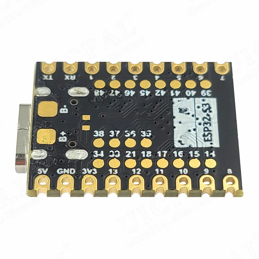 MINI ESP32-S3 Placa de desarrollo BT 5,0 módulo Wifi para Internet de las cosas RISC-V 23,5mm * 18mm baja potencia 18 pines 4M Flash ESP32 S3 - imagen 4