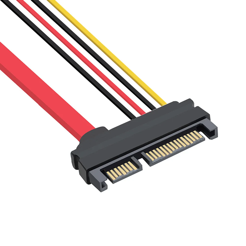 Sas Sata, SFF-8482, Sas, 29 Pines, Naar Sata, 22 Pines, Harde, skijf, Raid, Verlengkabel Met, 15 Pines, Sata Power Poort - imagen 3