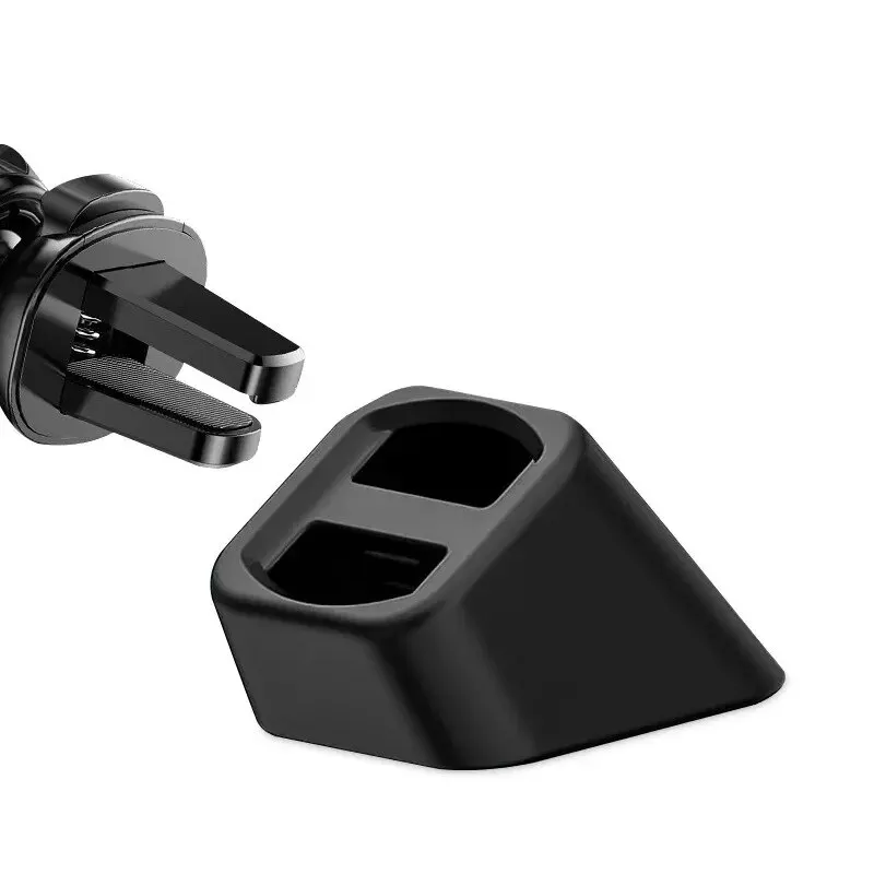 Soporte Universal para cargador de coche inalámbrico, Base para soporte de móvil para coche, soporte para salpicadero, Clip de salida de aire, accesorios para cuna GPS - imagen 5