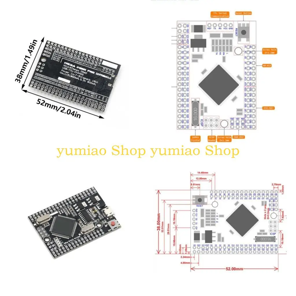 587B Versatilidad Mega2560 CH340G/ATMEGA2560 BABINA HERRAMIENTA EDUCATIVA SISTEMAS INGRESOS ESTIMIENTOS
