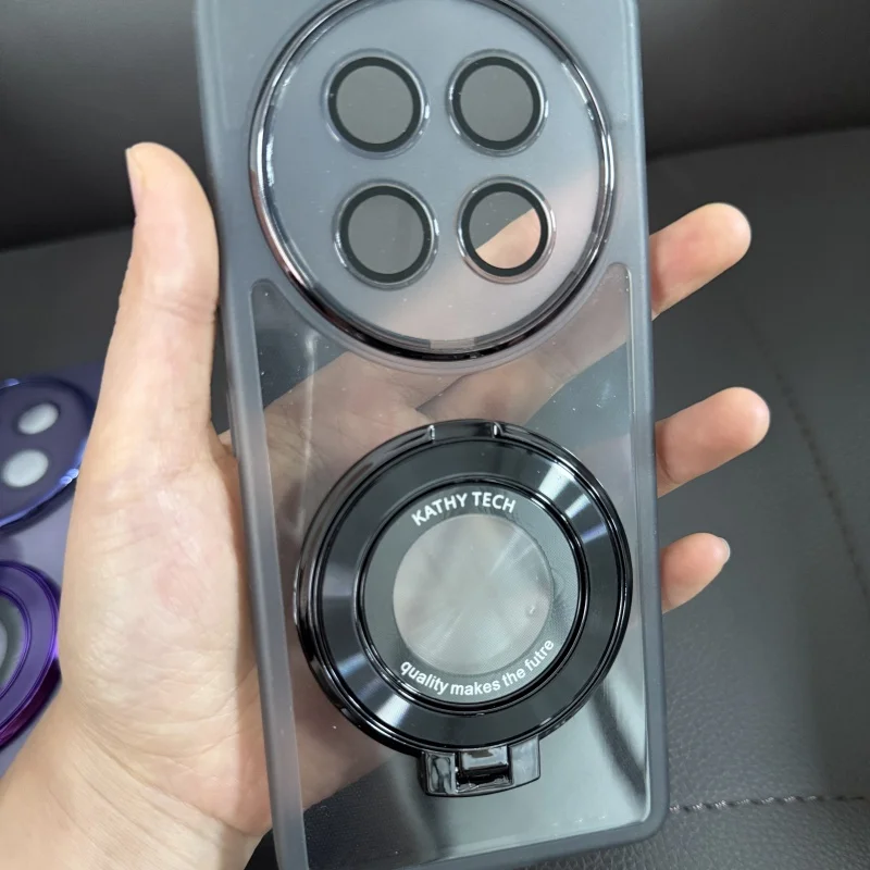 Funda para Honor Magic7 Lite X9C, soporte magnético de lujo, Airbag galvanizado, funda suave anticaída de TPU para parachoques Honor X60 Pro - imagen 5