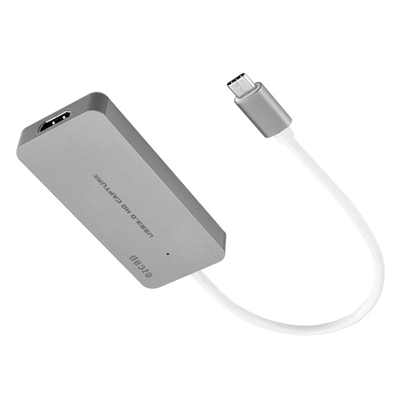 Tarjeta de captura de Audio y vídeo tipo C USB 3,0, caja de grabación HDMI para juegos, 1080P, 60fps, para cámara PS4, PS5, portátil, PC, transmisión en vivo - imagen 3