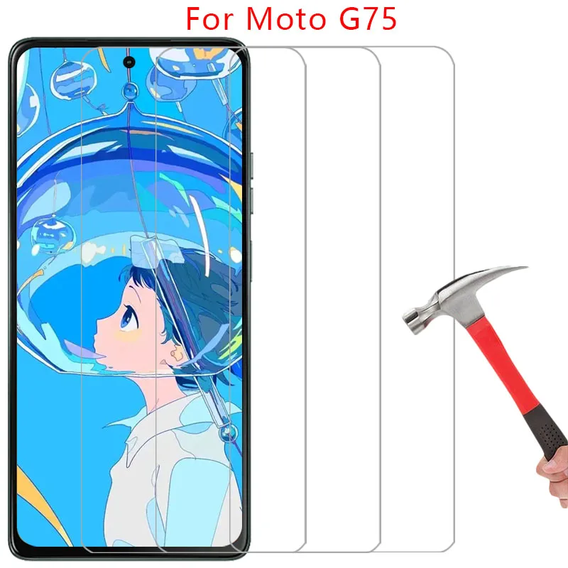 Protector de pantalla de vidrio templado para motorola moto g75 en motog75 motog g 75 75g 5g película motorolag75 motorol mot mto