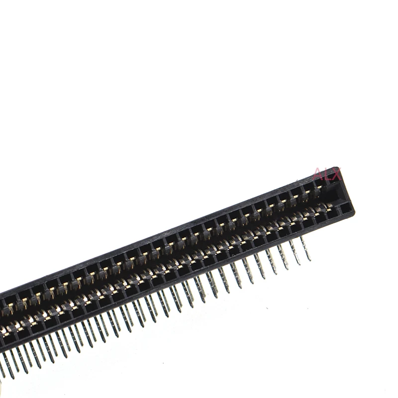 Conector de tarjeta de borde de ángulo recto, ranura de 2,54mm, paso 8/10/12/16/18/20/28/30/36/40/50/60/72/80/98 pines PCB, enchufe de dedo dorado, 5 uds. - imagen 5