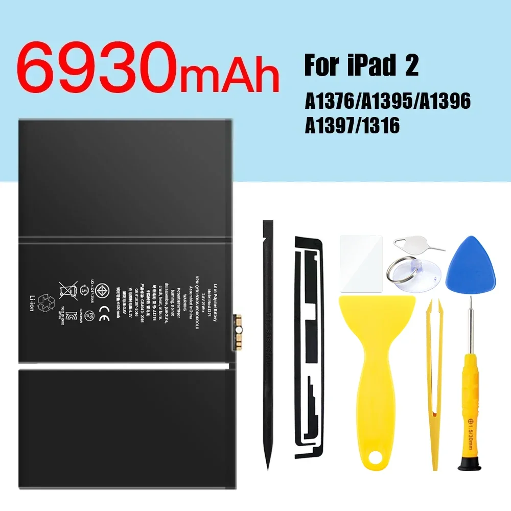 6930mah for ipad 2