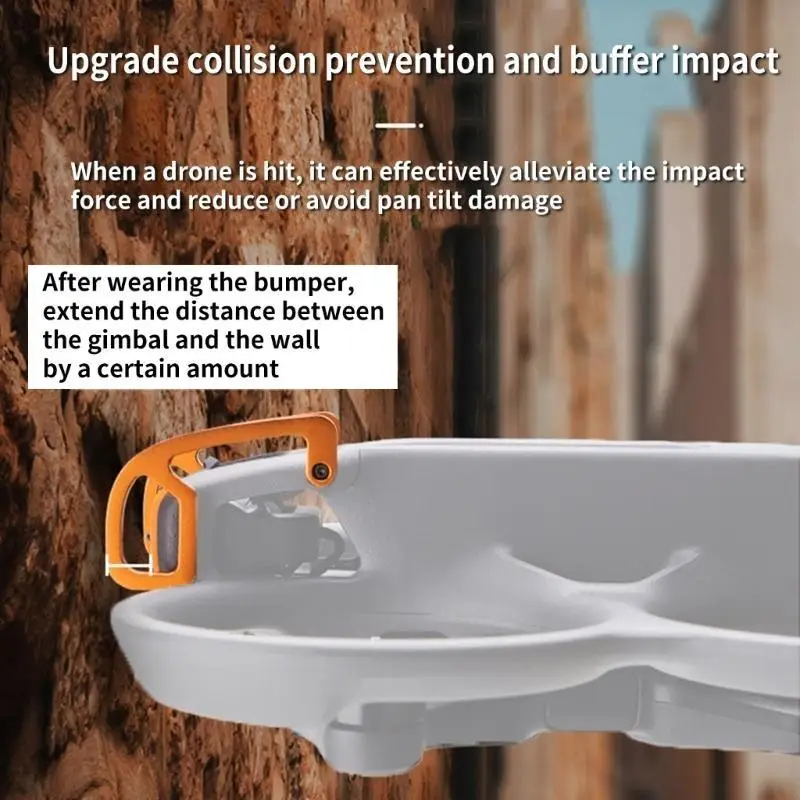 Parachoques aluminio protectores y1ub para mejora seguridad cámara AVATA 2 UAV - imagen 3