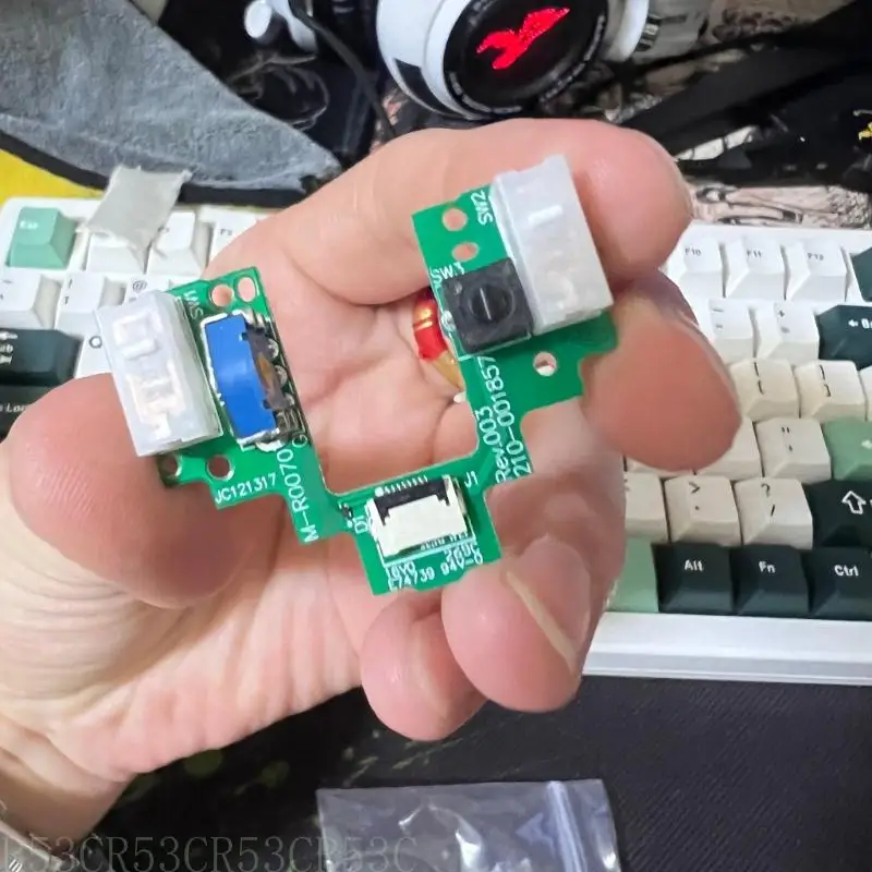 Codificadores ratón 8 mm metal R53C 8 mm con núcleos azules para ratón GPROX Superlight - imagen 2