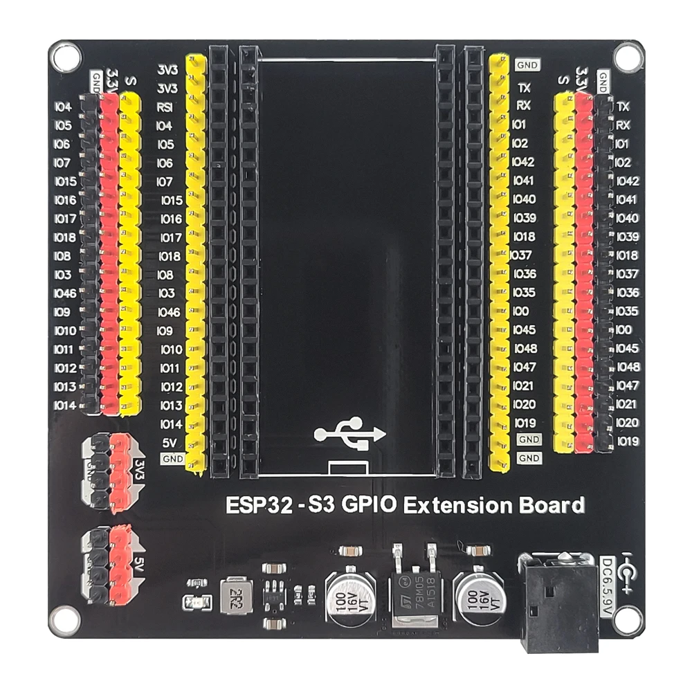 Placas de expansión GPIO ESP32-S3, placas de desarrollo digitales ESP32 IOT, pines IO, alimentadas por CC - imagen 3