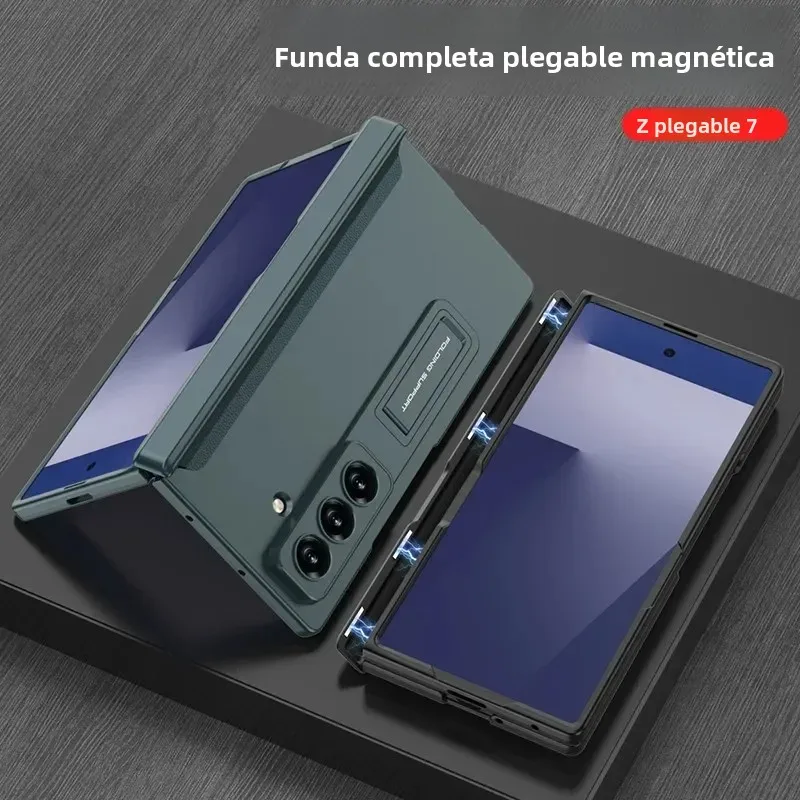 Funda Original GKK para Samsung Galaxy W26 5G, armadura con bisagra magnética, cubierta dura mate a prueba de golpes para PC para Z Fold 7 - imagen 4