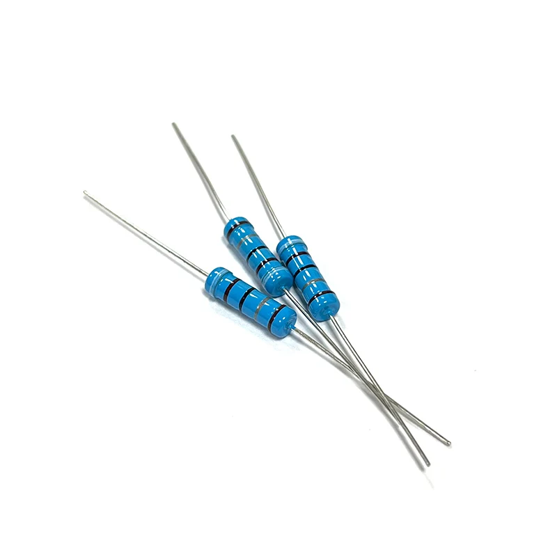 20 piezas 2W 1% 0R1 0R12 0R15 0,18 0,22 0,25 0,1 0,12 0,15 R Ohm resistencia de película metálica 0.1R-10M - imagen 4