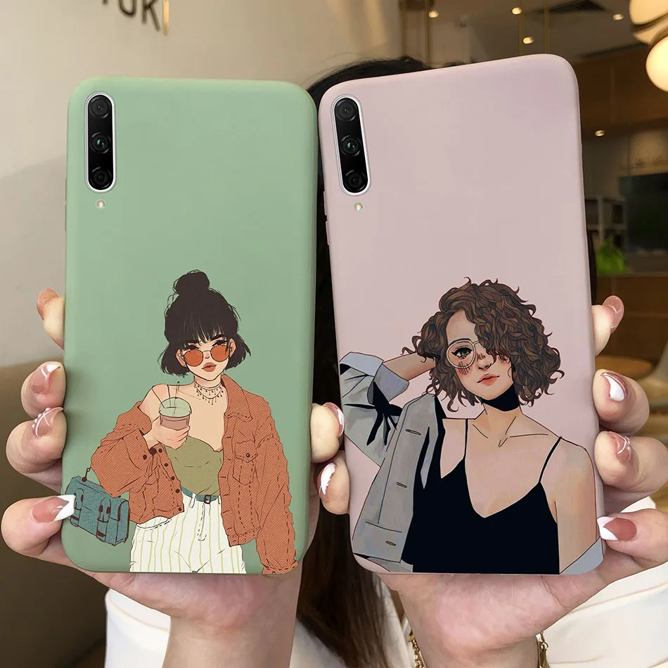 Funda con dibujos animados para Huawei Y9s, carcasa trasera suave de silicona TPU de 6,59 pulgadas para Huawei Y9S STK-L21 STK-LX3 Huawei Y 9 s Y9 s