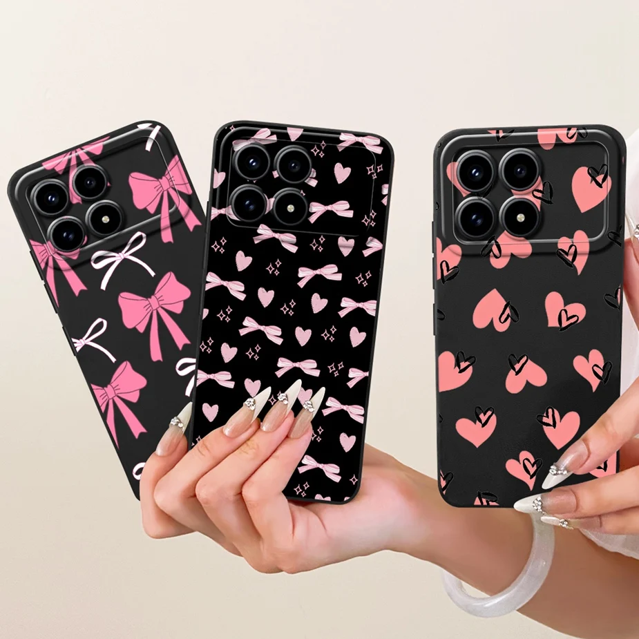 Para Xiaomi Poco F8 Pro Ultra 5G funda encantadora conejo gato funda de dibujos animados funda de silicona suave para Xiaomi Poco F8 Ultra PocoF8 Pro bolsas - imagen 3