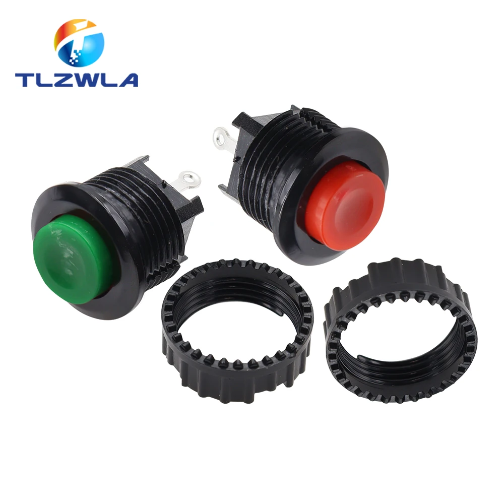 Interruptor de botón de Reinicio automático desbloqueado, piezas de 10 DS-500, normalmente abierto y pulsado, 14mm, DS-501 - imagen 5