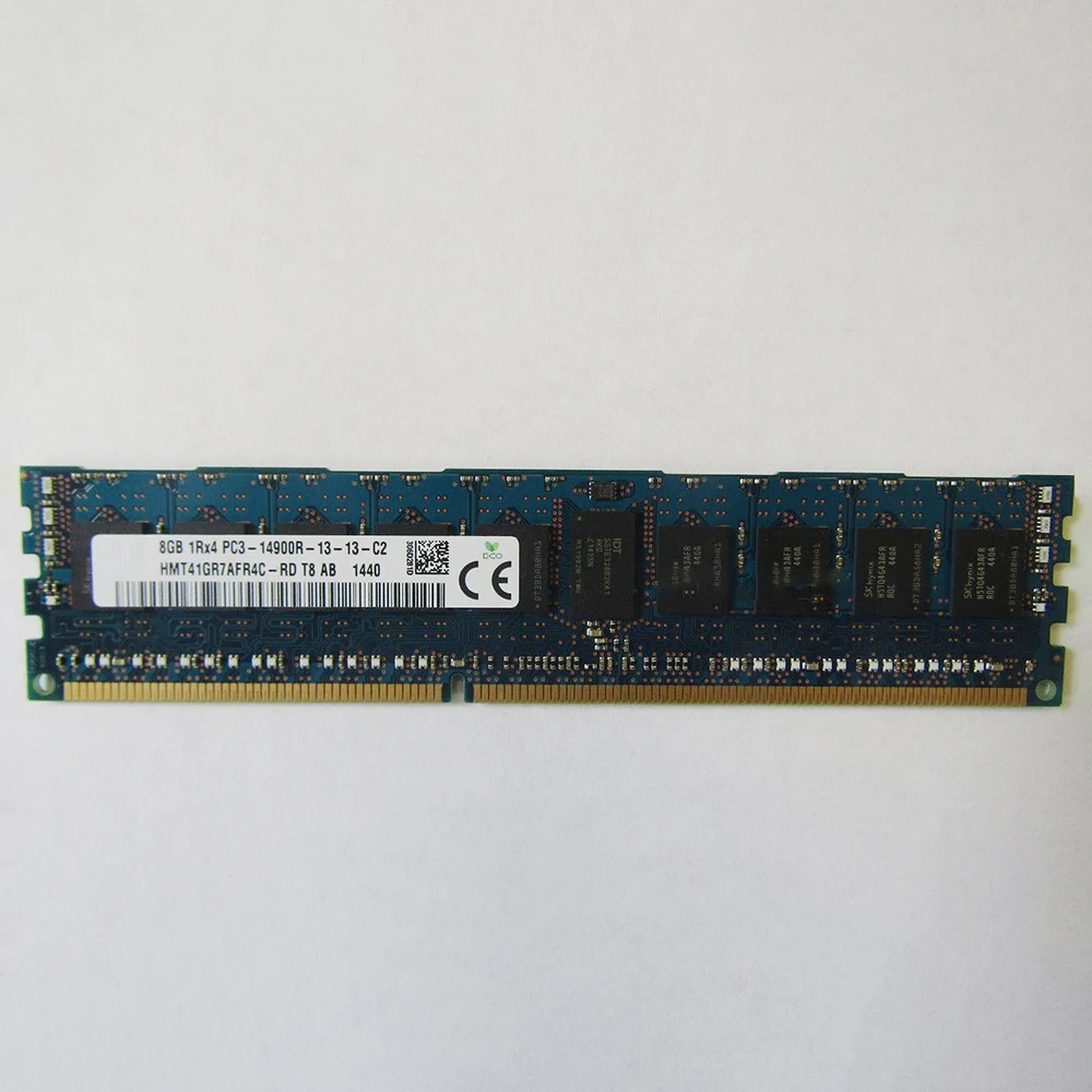 1PCS For SK Hynix RAM 8G 8GB 1RX4 PC3-14900R DDR3 1866 REG ECC Memory - imagen 4