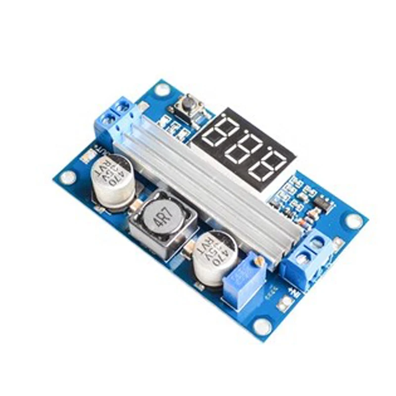 Convertidor de módulo de refuerzo, fuente de alimentación regulada y voltímetro, DC-DC DC, 3 ~ 35V a 3,5 ~ 35V, LTC1871 - imagen 5