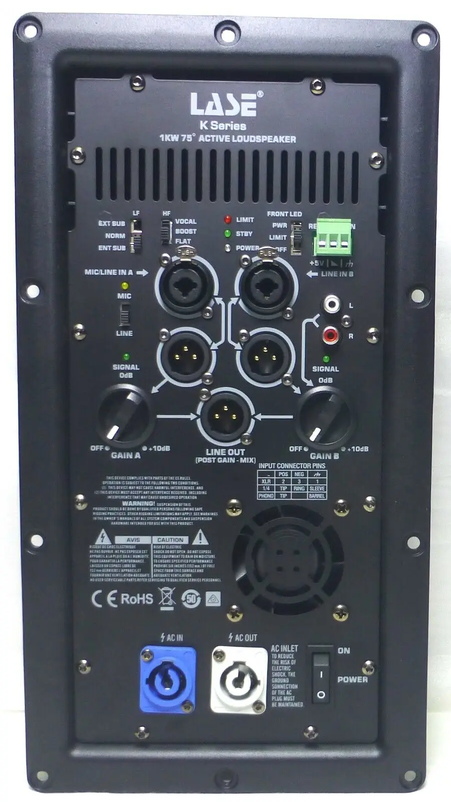 LASE-amplificador de repuesto serie K, módulo para QSC K12, K10, K8, KLA12, KW152, KW153, altavoz alimentado, amplificador de potencia bidireccional - imagen 5