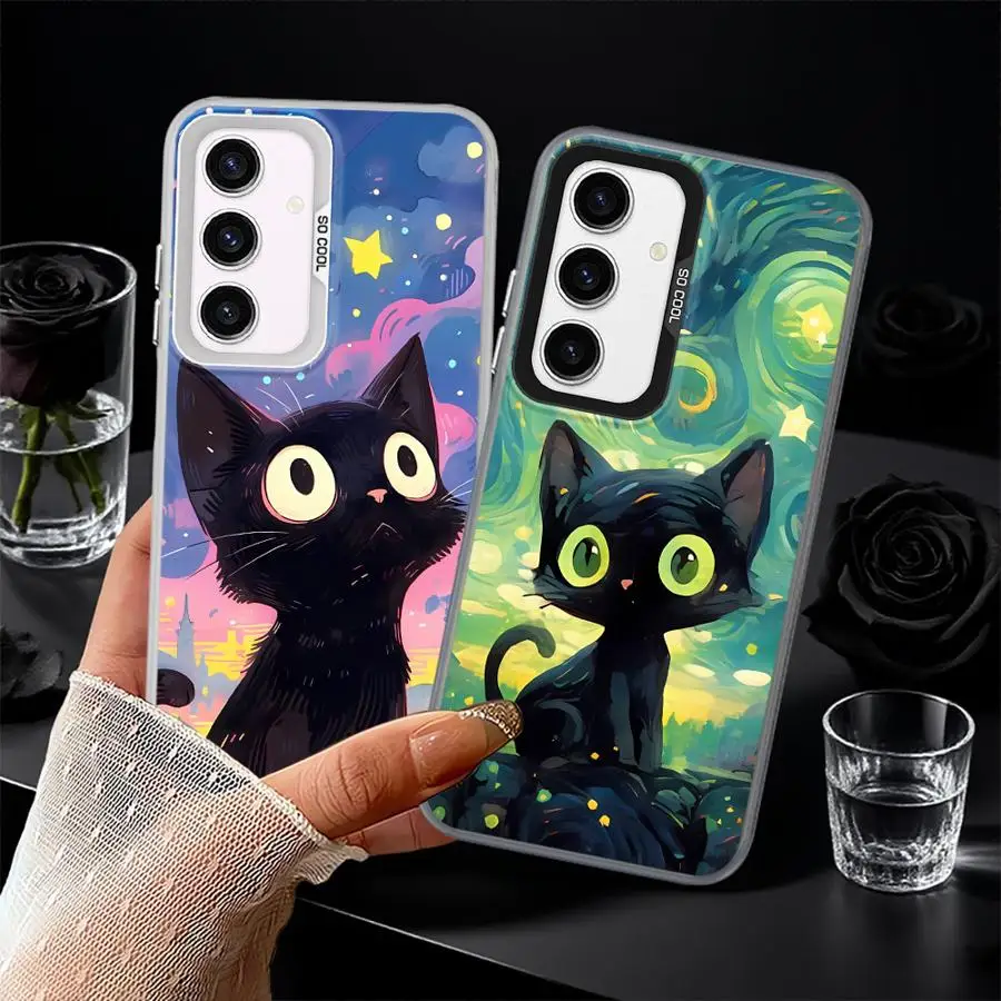 Funda trasera de teléfono Van Gogh Art Cat para Xiaomi Poco F3 GT C51 C50 X3 NFC X5 F4 X3 Pro - imagen 5