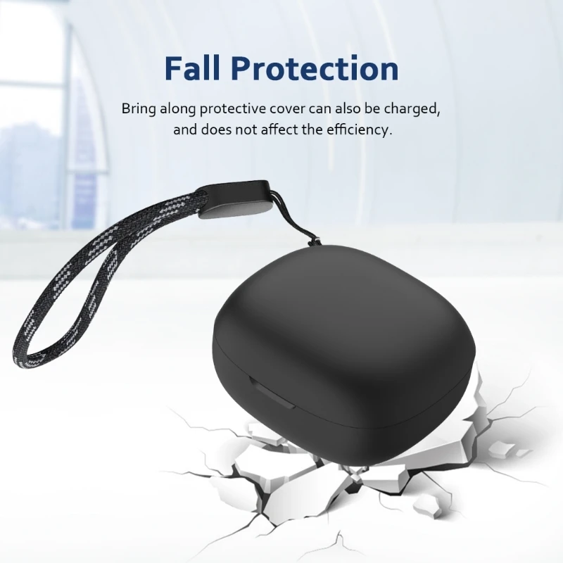 Anker-funda protectora para auriculares Soundcore P20i/R50i, carcasa lavable a prueba de golpes, funda suave antipolvo - imagen 4