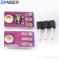 Módulo Sensor Luz Ambiental TEMT6000 Analógico para Arduino