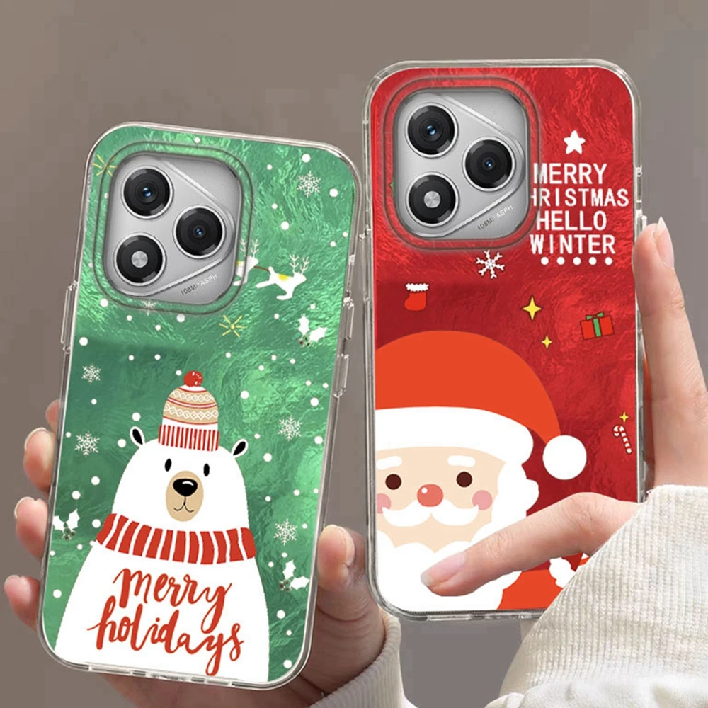 Para Honor 400 200 Pro 70 Migic6 7 5 Lite 90 Smart X9a X9c X9b X8b X8c X7c X8a X7b X6b lindo regalo de Navidad funda de teléfono para niña