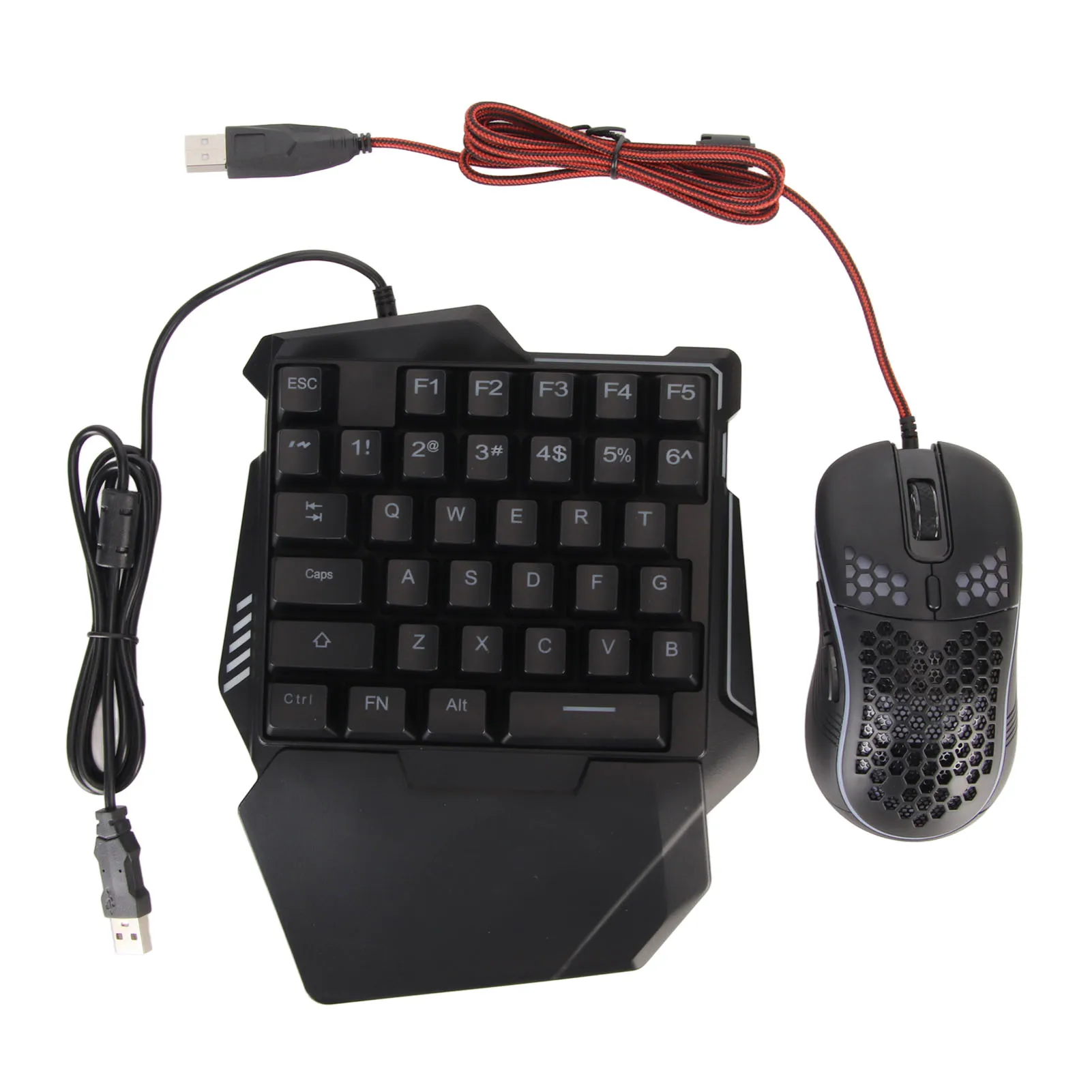 Juego de convertidores de teclado Diseño silencioso Convertidor de teclado y mouse para juegos Plug and Play para Sony PS4 para Xbox ONE para Switch
