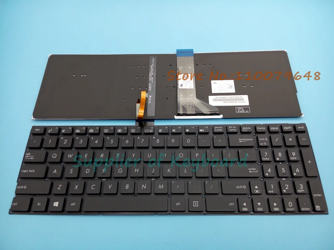 Nuevo para ASUS K501 K501L A501L K501U K501UB K501UQ K501UW K501UX R516L R516LB R516LX FX51L FX51LB FX51LX teclado chino retroiluminado
