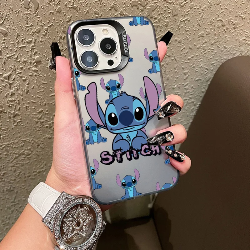 Funda bonita de dibujos animados Stitch para Infinix Smart 8 7 Hot 40i 30 40 Pro 12 Play Tecno Spark Go 10C 20C 10 20 Pro Camon 20 Pro - imagen 3