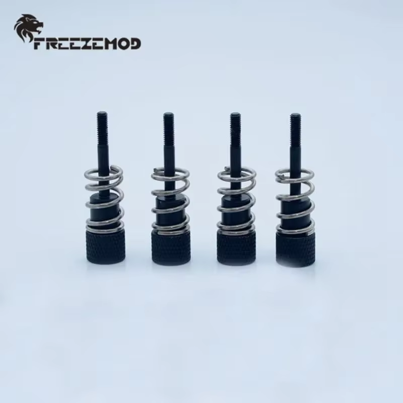 FREEZEMOD Tornillo Aluminio Bloque Agua CPU Intel i7 AMD Ryzen AM4 - imagen 3