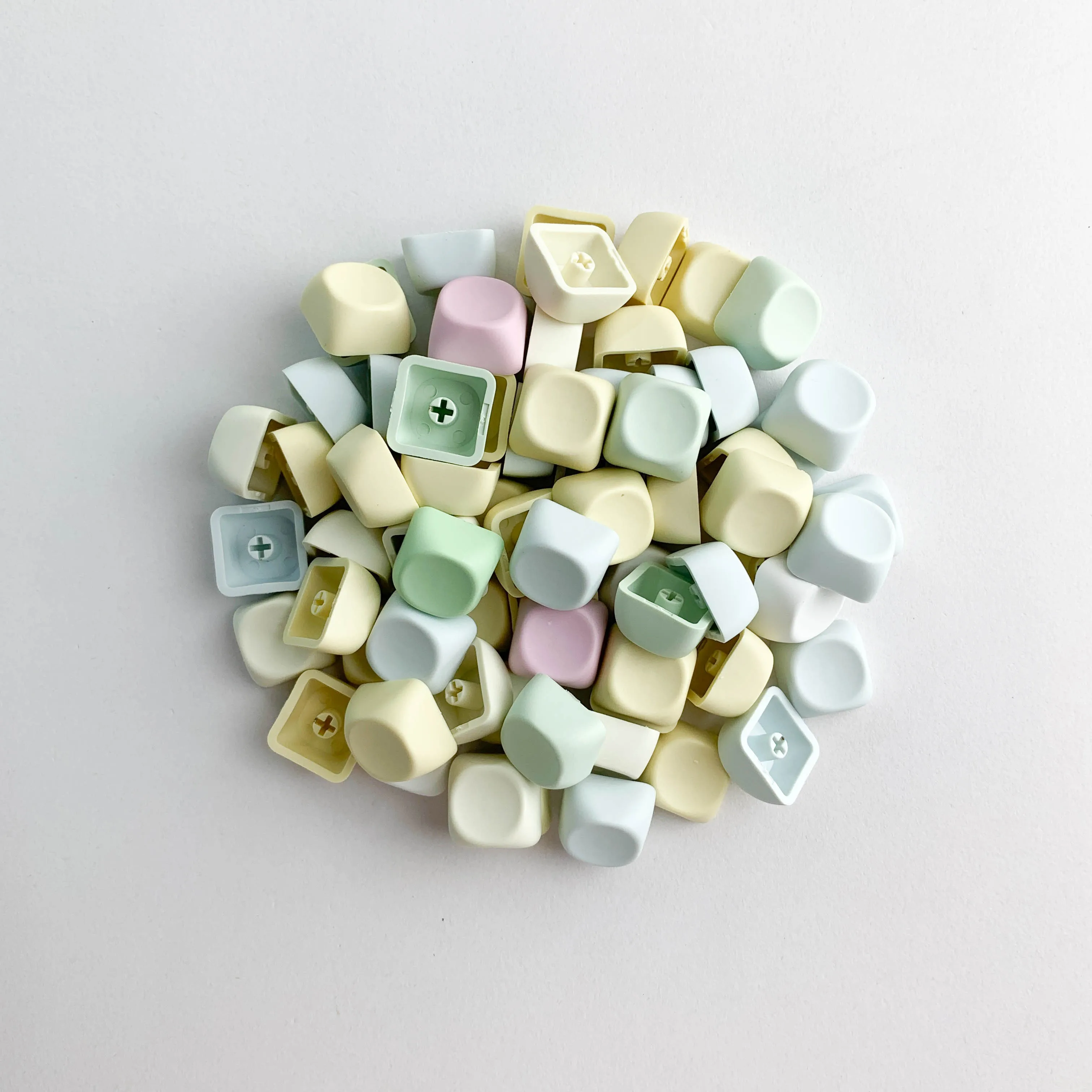 Teclas sin grabado perfil MOA/XDA Beige/color/gris teclas PBT personalizadas para teclado mecánico MX Cross accesorios regalos