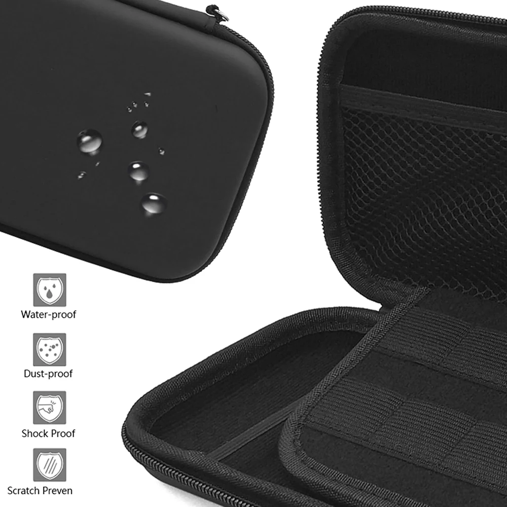 Nuevo estuche Switch 2, bolsa de almacenamiento de transporte portátil, funda protectora con correa, bolso Compatible con accesorios para Nintendo Switch 2 - imagen 3