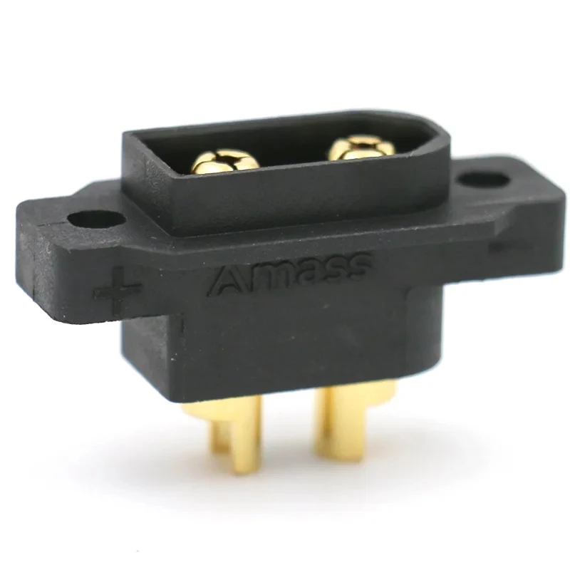 2 uds Amass XT60EW-M conector macho XT60E montable para Dron RC avión Dron de carreras con visión en primera persona - imagen 4