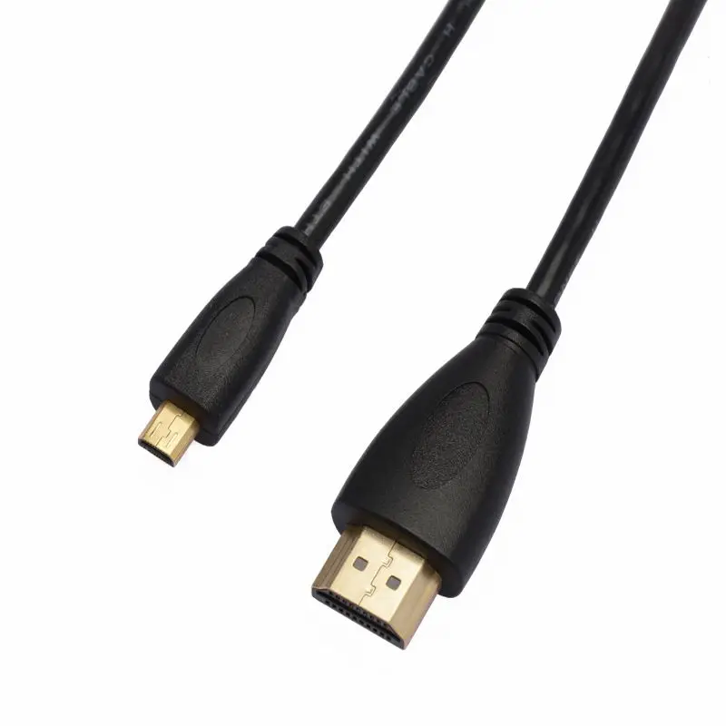 Cámara para tableta Compatible con HDMI a Micro HDMI Cable HD Compatible con Micro HDMI Compatible con HDMI Cable estándar Cobre - imagen 4