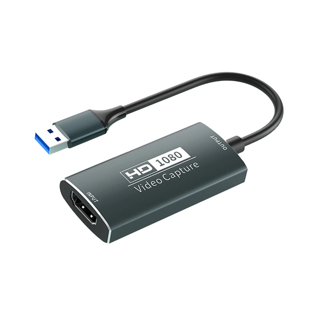 Tarjeta de vídeo USB 3,0 4K 30Hz compatible con HDMI a USB/tipo-c grabación de juegos para PC Switch Xbox grabación transmisión en vivo - imagen 4