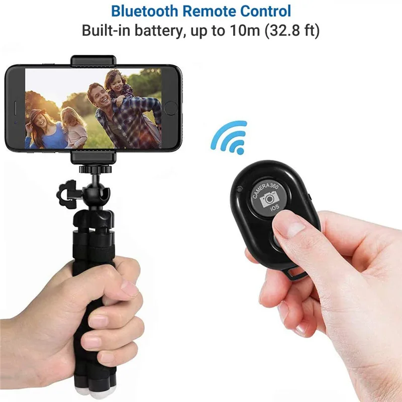 Mini trípode de pulpo Universal para fotografía, monopié para teléfono, Mini cámara, soporte para cámara web, Clip para teléfono inteligente, soporte para Tripe - imagen 2