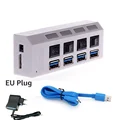 4 Port White With EU