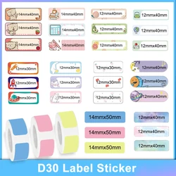 Phomemo D30 – Etiquetas Térmicas Autoadhesivas Transparentes